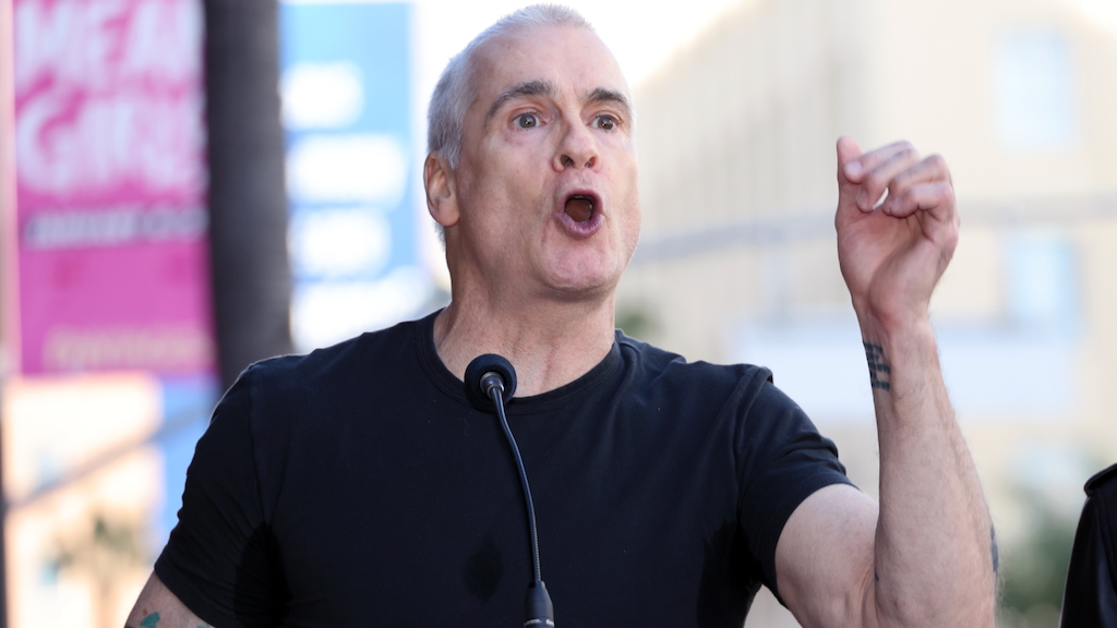 Henry Rollins bei der Ehrung von Billy Idol auf dem Hollywood Walk of Fame am 6. Januar 2023